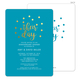 Mermaid Their Day Confetti Dot Invitations Image 2 of 7